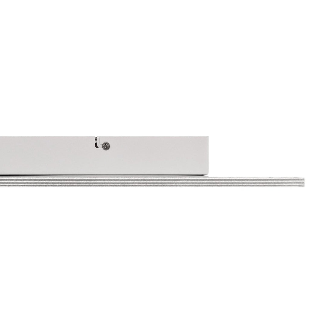 Lucande Livel LED panel, 3,000K, 24.41 in x 24.41 in, silver