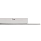 Lucande Livel LED panel, 3,000K, 24.41 in x 24.41 in, silver