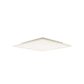 Lucande Livel LED panel, 3,000K, 24.41 in x 24.41 in, silver