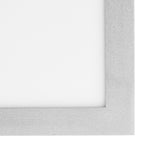 Lucande Livel LED panel, 3,000K, 24.41 in x 24.41 in, silver