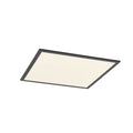 Lucande Nelios LED panel, 24.41 in x 24.41 in, black, CCT