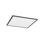 Lucande Nelios LED panel, 24.41 in x 24.41 in, black, CCT