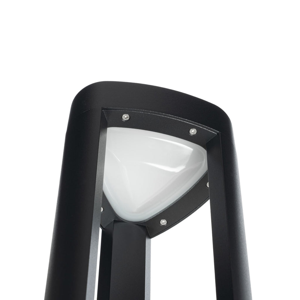 Lucande Pirron LED path light, anthracite, 31.5 in, metal