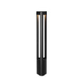 Lucande Pirron LED path light, anthracite, 31.5 in, metal
