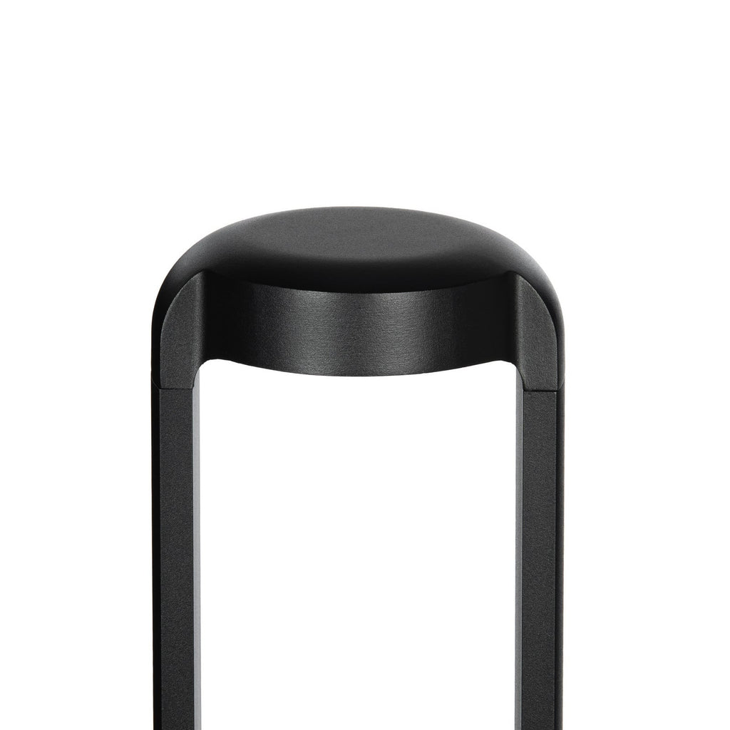 Lucande Habsa LED path light, anthracite, 31.5 in, aluminium