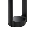 Lucande Habsa LED path light, anthracite, 31.5 in, aluminium