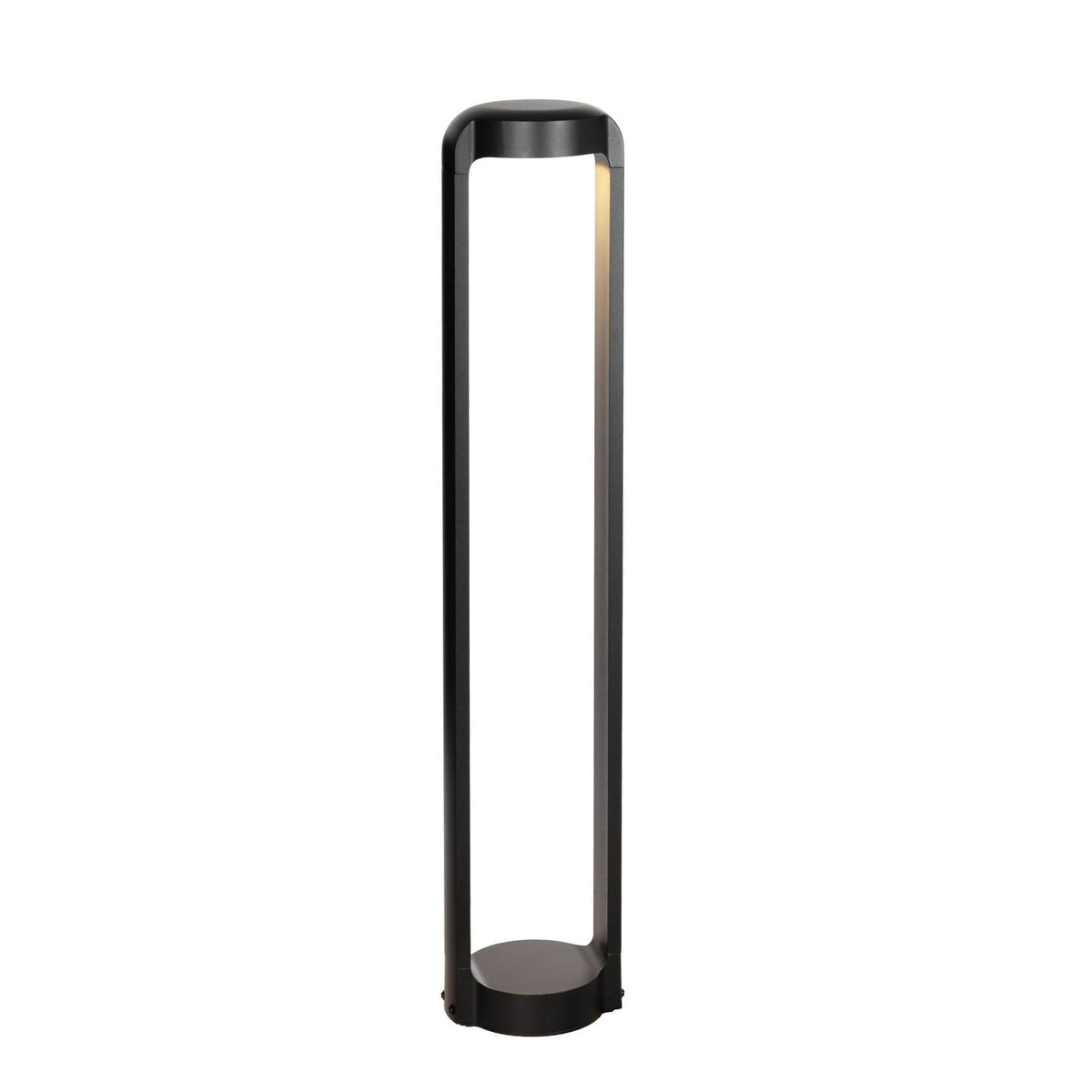 Lucande Habsa LED path light, anthracite, 31.5 in, aluminium