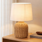 Lirenda 20 1/4" Rattan Table Lamp