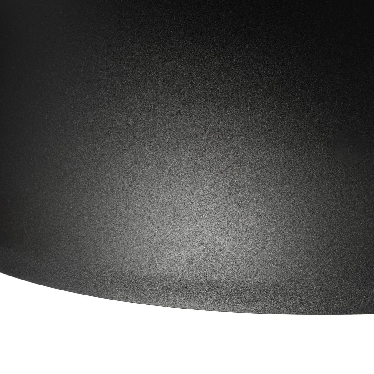 Lucande Solenne arc lamp, black, marble base, metal