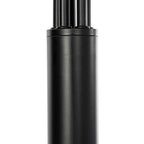 Lucande Jewa floor lamp, black, metal, 5-bulb