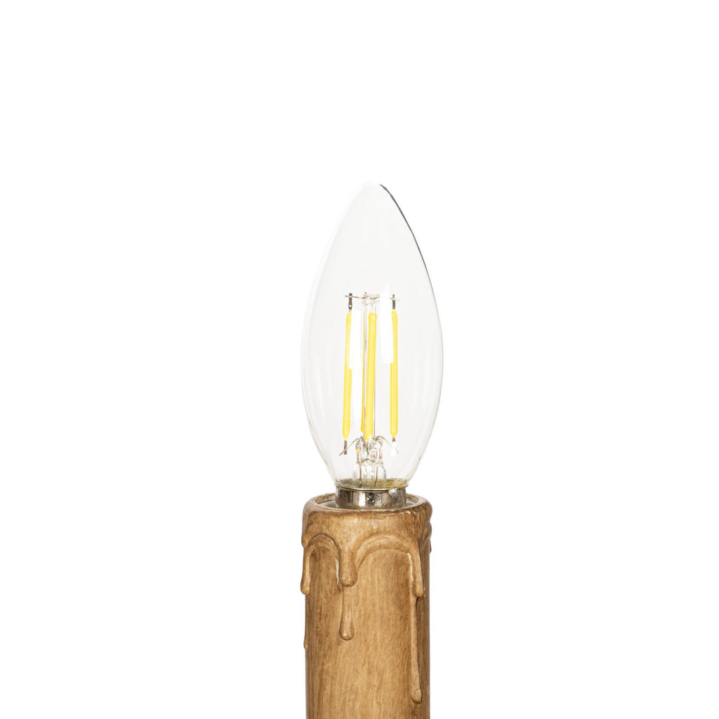 Lucande Tejask pendant light, Ø 38.78 in, 6-bulb, antler