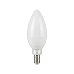 LED Candle Bulb, 4W, Opal, 440 lm, Dimmable