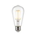 Rustika LED Bulb, 6.5W, Clear, 810 lm, Dimmable