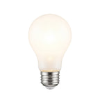 Lucande filament LED bulb, E26 5.4W, opal, 650 lm, 2,700 K, dimmable.