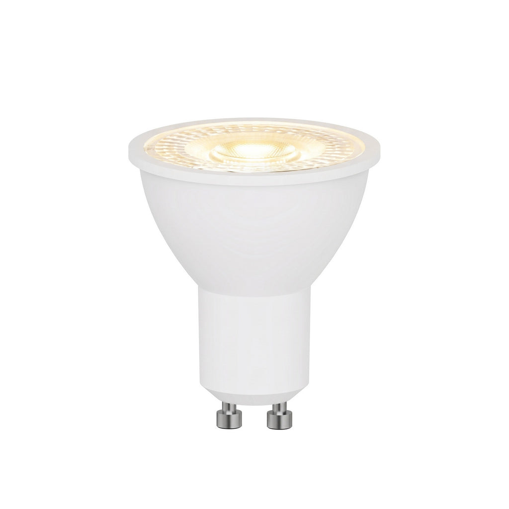 Lucande reflector LED bulb, GU10 4.5W white 396lm 2,700K dimmable.
