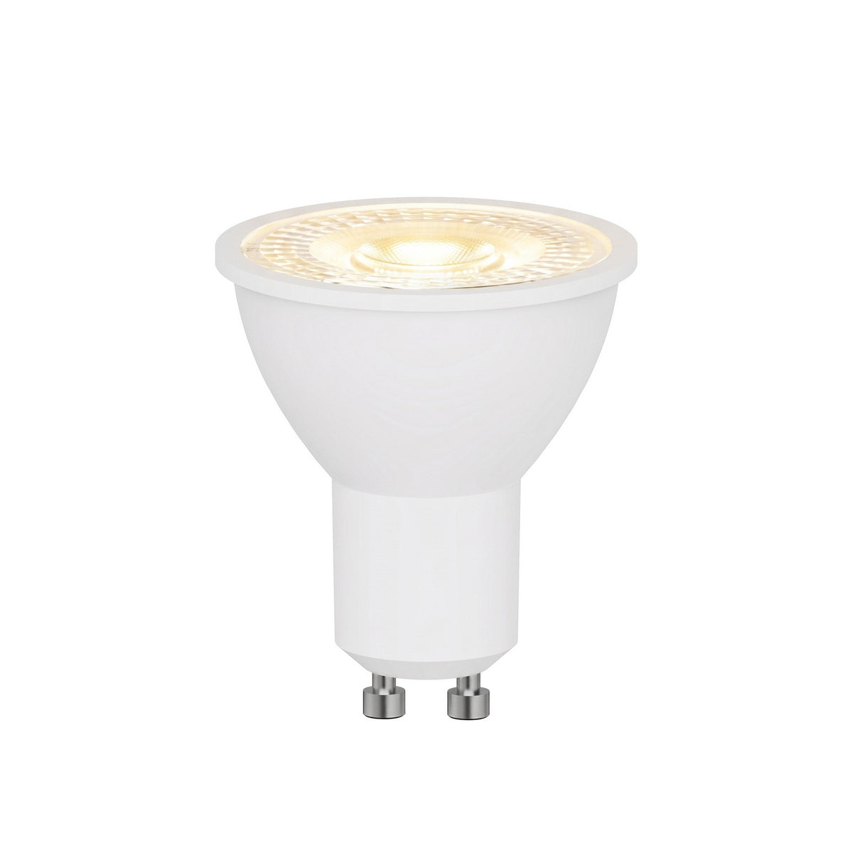 Lucande reflector LED bulb, GU10 4.5W white 396lm 2,700K dimmable.