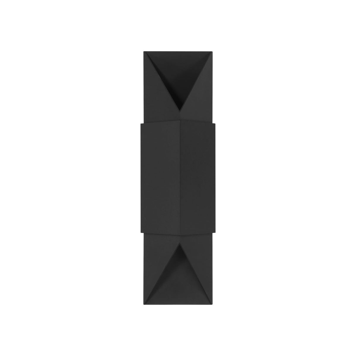 Thesis Brera outdoor wall light, 20 in, black, metal, GU10