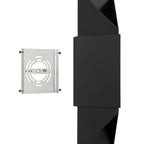 Thesis Brera outdoor wall light, 20 in, black, metal, GU10