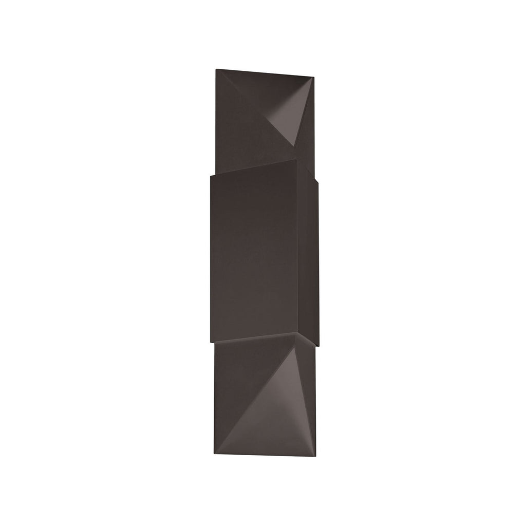 Thesis Brera outdoor wall light, 20 in, black, metal, GU10