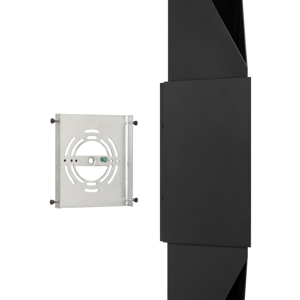 Thesis Brera Outdoor Wall Light, 30 in, black, metal, GU10