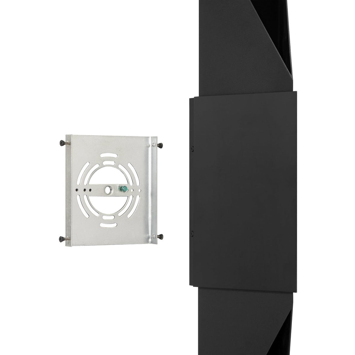 Thesis Brera Outdoor Wall Light, 30 in, black, metal, GU10