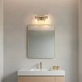 Gilford 14 1/2" Gold Vanity Light