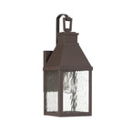 Thesis Glencrest outdoor wall light, burnished bronze, 18 in