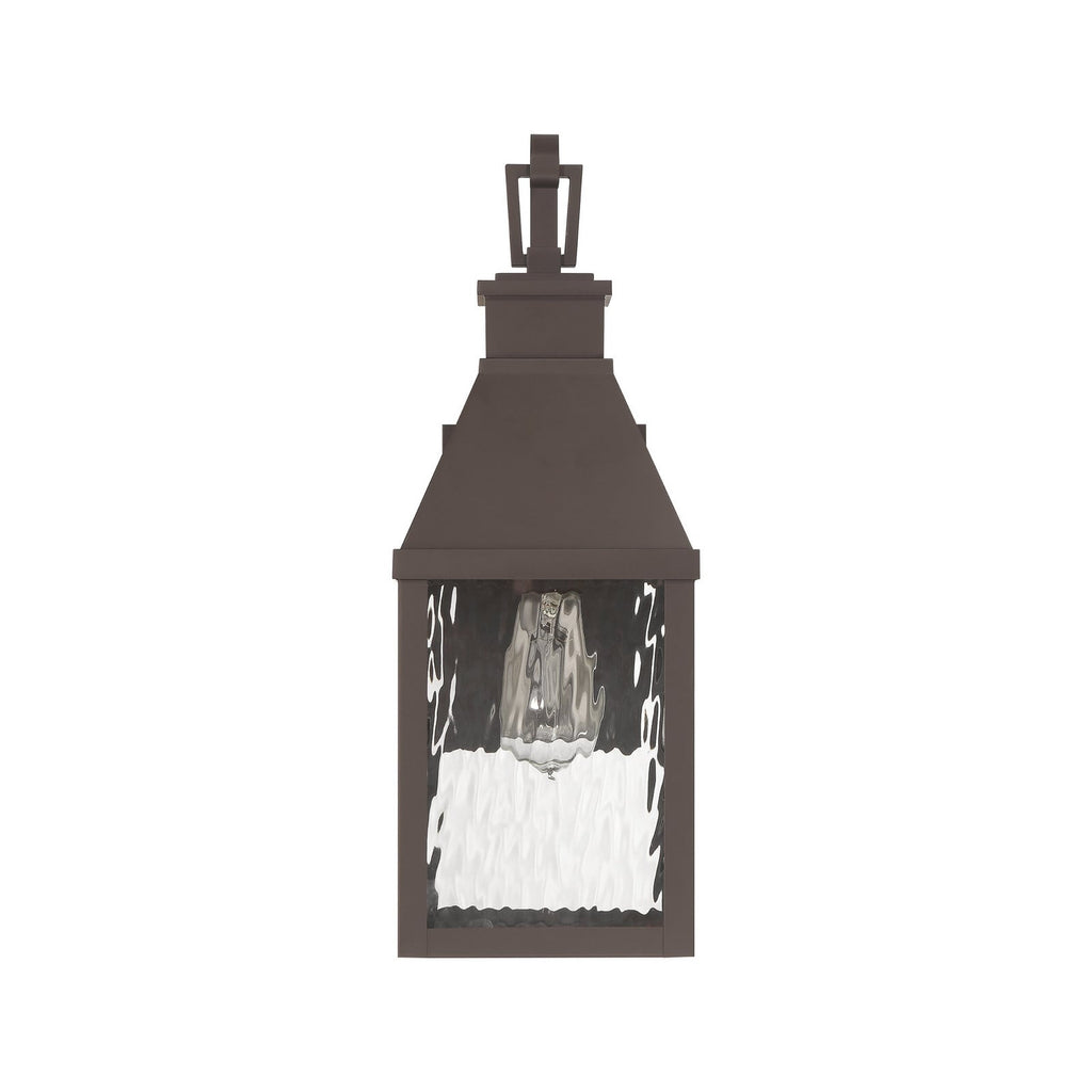 Thesis Glencrest outdoor wall light, burnished bronze, 18 in