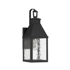 Thesis Glencrest outdoor wall light, matt black, 18 in