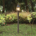 Thesis Glencrest path light, burnished bronze, 20 in, metal