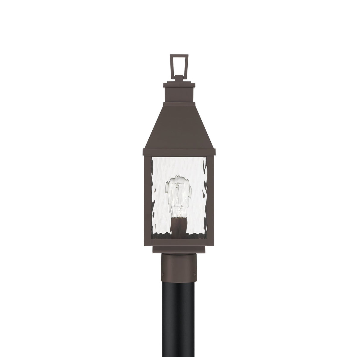Thesis Glencrest path light, burnished bronze, 20 in, metal