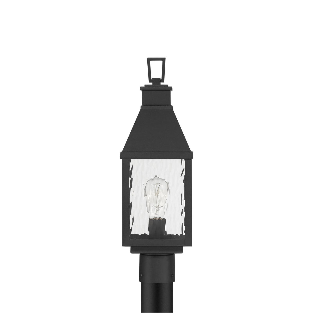 Thesis Glencrest path light, matt black, 20 in, metal