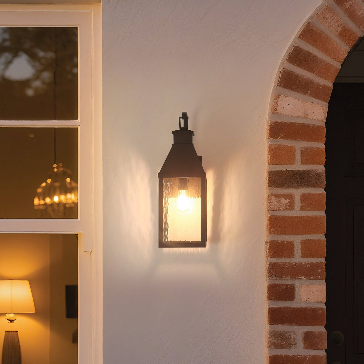 Thesis Glencrest outdoor wall light, burnished bronze, 23 in
