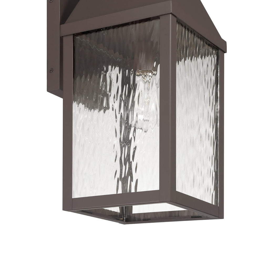 Thesis Glencrest outdoor wall light, burnished bronze, 23 in