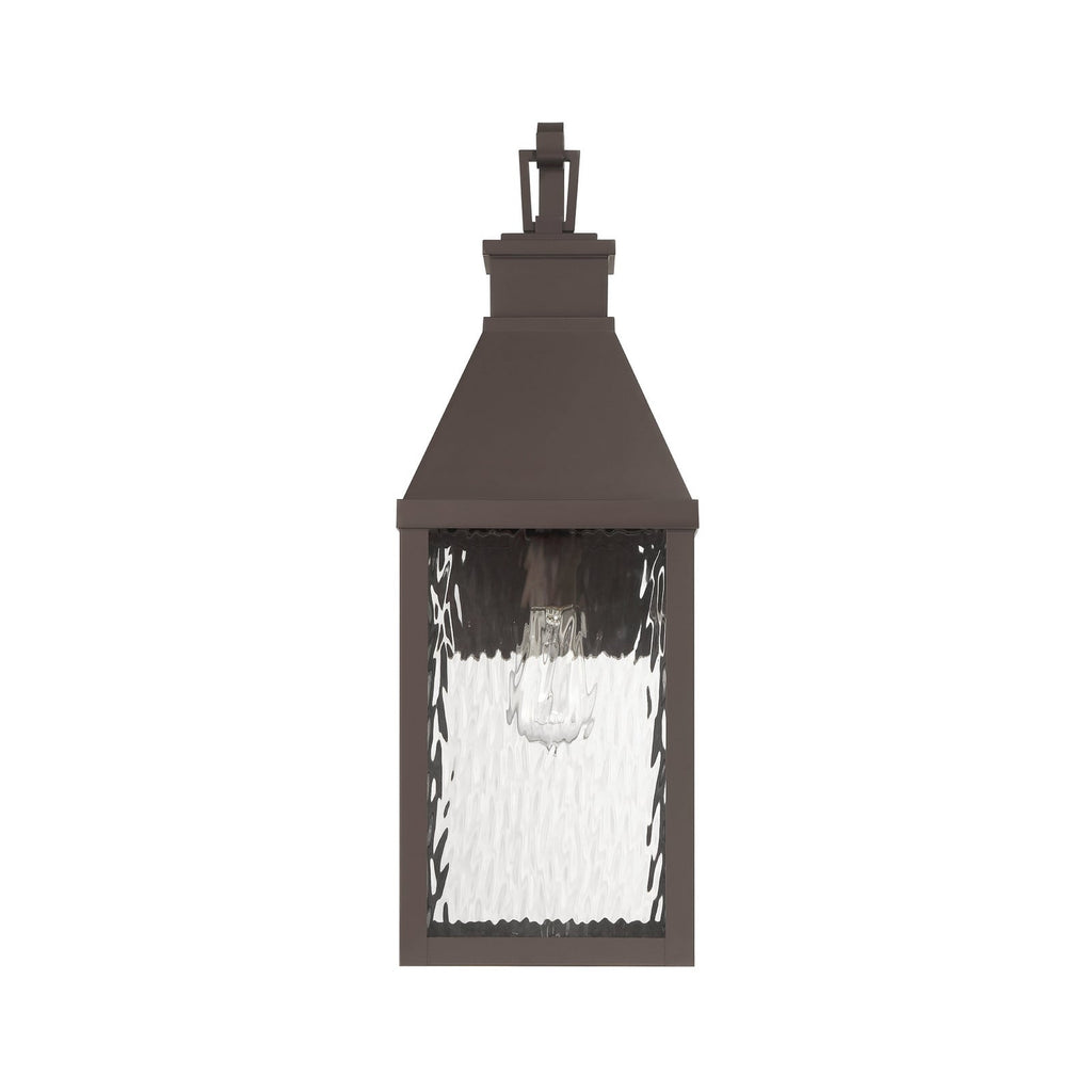 Thesis Glencrest outdoor wall light, burnished bronze, 23 in