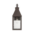 Thesis Glencrest outdoor wall light, burnished bronze, 23 in