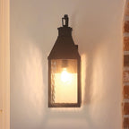 Thesis Glencrest outdoor wall light, burnished bronze, 23 in