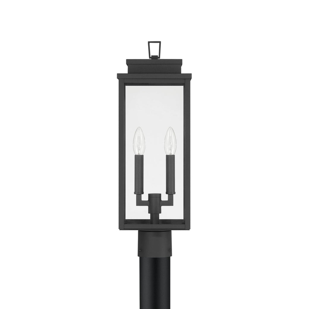 Thesis Hillside Path Light, matt black, 20 in, metal