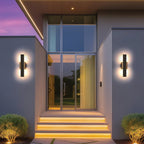 Thesis Jacks LED outdoor wall light, bronze-coloured, 22 in, CCT