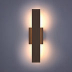 Thesis Jacks LED outdoor wall light, bronze-coloured, 22 in, CCT