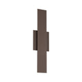Thesis Jacks LED outdoor wall light, bronze-coloured, 22 in, CCT