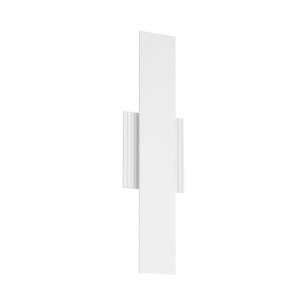 Thesis Jacks LED outdoor wall light, matt white, 22 in, CCT