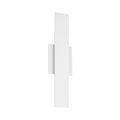 Thesis Jacks LED outdoor wall light, matt white, 22 in, CCT