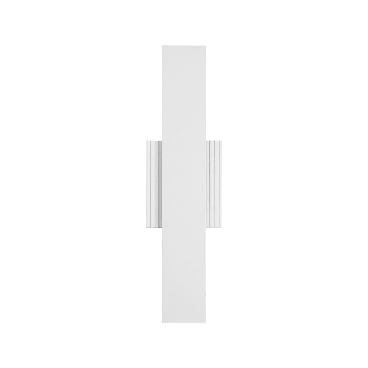 Thesis Jacks LED outdoor wall light, matt white, 22 in, CCT