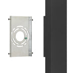 Thesis Jasper LED outdoor wall lamp, matt black, 20 in metal