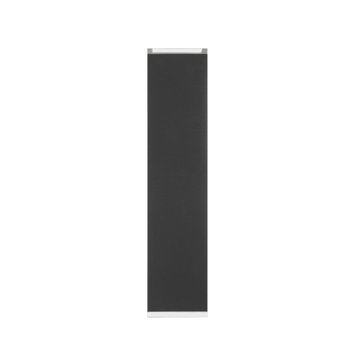 Thesis Jasper LED outdoor wall lamp, matt black, 20 in metal