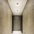 Julep 6" Black Opal Bathroom Ceiling Light
