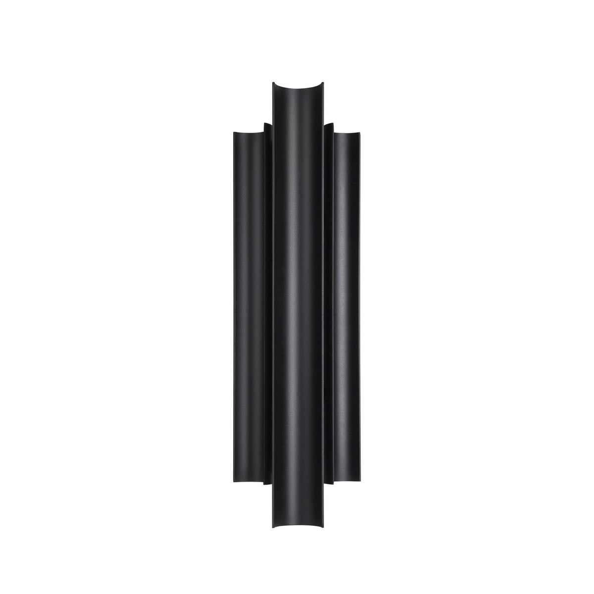 Thesis Kestrel LED outdoor wall lamp, black, 22 in metal CCT