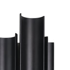 Thesis Kestrel LED outdoor wall lamp, black, 22 in metal CCT