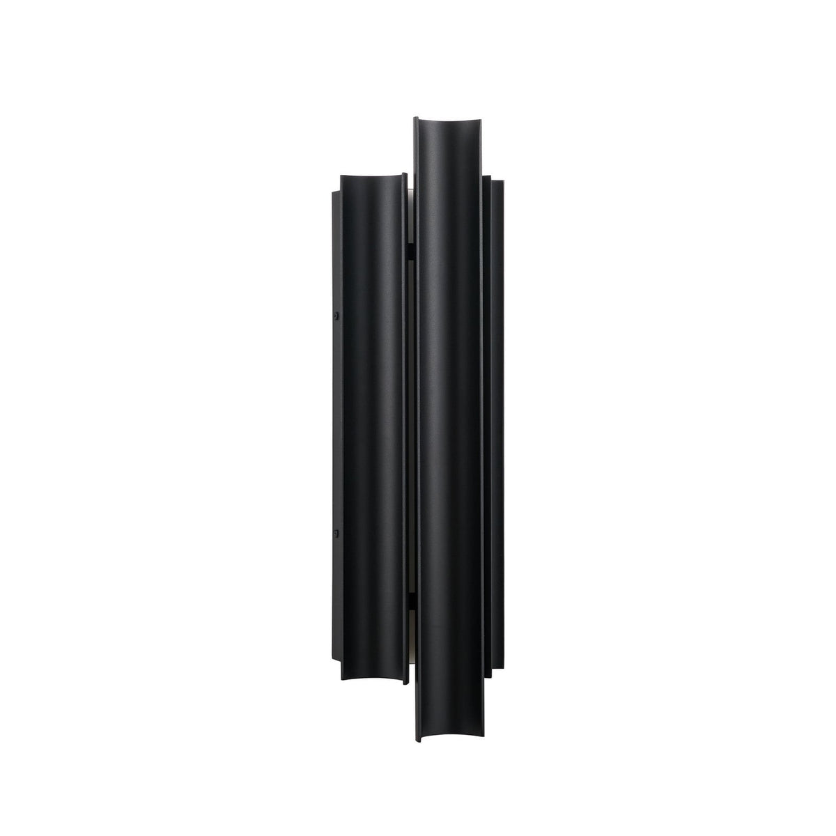 Thesis Kestrel LED outdoor wall lamp, black, 22 in metal CCT